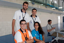 Voluntarios. 14º Campeonato del Mundo Universitario de Fútbol Sala 2014 (FUTSAL). Antequera. Julio de 2014