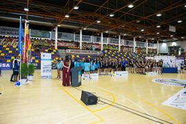 Ceremonia de clausura. Campeonato Europeo Universitario de Balonmano. Antequera. Julio de 2017