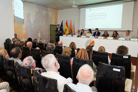 Discurso de Juan José Hinojosa. Presentación del Retrato de Honor de D. Eugenio José Luque Domínguez. Facultad de Ciencias Económicas y Empresariales. Junio de 2025