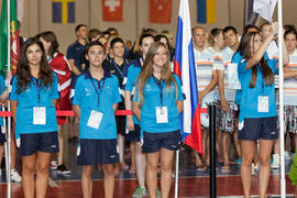 Ceremonia de apertura del IX Campeonato de Europa Universitario de Fútbol Sala. Antequera. Julio de 2013