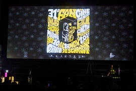 Gala de clausura de la 31ª edición de Fancine de la Universidad de Málaga. Cine Albéniz. Noviembre de 2021