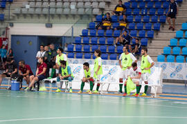 Partido Portugal contra República Checa. 14º Campeonato del Mundo Universitario de Fútbol Sala 2014 (FUTSAL). Antequera. Julio de 2014