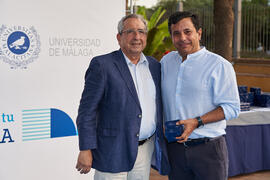 Homenaje al personal jubilado o que cumple 25 años de servicio en la Universidad de Málaga. Jardín Botánico. Junio de 2022
