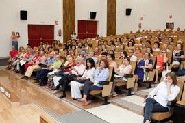 Clausura de la XIX edición del Curso Aula de Mayores de la Universidad de Málaga. Paraninfo. Junio de 2014