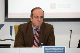 Francisco Triguero. Ceremonia de apertura del X Pleno del Consejo Universitario Iberoamericano (CUIB) de la Universidad de Málaga. Rectorado. Marzo de 2012
