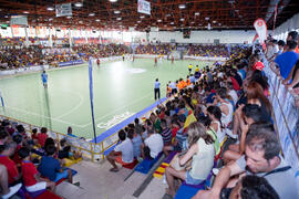 Partido España contra República Checa. 14º Campeonato del Mundo Universitario de Fútbol Sala 2014 (FUTSAL). Antequera. Julio de 2014