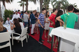 Cena de gala en el restaurante El Palmeral. Olimpiada Española de Economía, Fase Nacional. Puerto de Málaga Muelle 2 El Palmeral de las Sorpresas. Junio de 2015