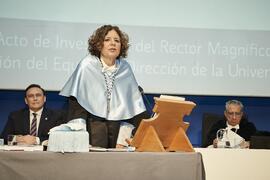 Toma de posesión de María José Berlanga Palomo como nueva Vicerrectora de Igualdad y Política Social de la Universidad de Málaga. Paraninfo. Marzo de 2024