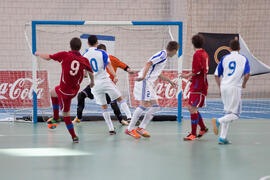 Partido Eslovaquia contra República Checa. 14º Campeonato del Mundo Universitario de Fútbol Sala 2014 (FUTSAL). Antequera. Julio de 2014