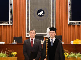 Investidura de nuevos doctores por la Universidad de Málaga. Paraninfo. Abril de 2008