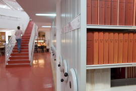 Biblioteca de Derecho "Alejandro Rodríguez Carrión". Campus de Teatinos. Octubre de 2012