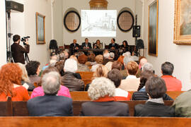 Inauguración de la exposición "El Sur de Europa en los inicios del Siglo XX" Málaga-Sevilla, Sevilla-Málaga”. Sociedad Económica Amigos del País. Diciembre de 2012