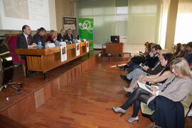 Inauguración de las IX Jornadas Andaluzas de Enseñanza de Economía. Facultad de Ciencias Económicas y Empresariales. Febrero de 2016
