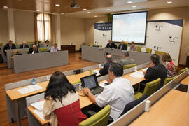 Segunda sesión del X Pleno del Consejo Universitario Iberoamericano (CUIB) en la Universidad de Málaga. Rectorado. Marzo de 2012