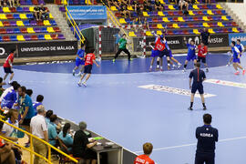 Partido Japón - Corea del Sur. Categoría masculina. Campeonato del Mundo Universitario de Balonmano. Antequera. Julio de 2016