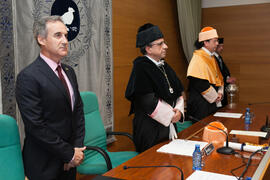 Investidura como Doctor "Honoris Causa" de Manuel Molina Lozano por la Facultad de Turismo de la Universidad de Málaga. Rectorado. Abril 2016