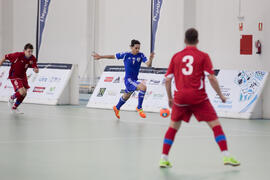 Partido República Checa contra Israel. 14º Campeonato del Mundo Universitario de Fútbol Sala 2014 (FUTSAL). Antequera. Julio de 2014