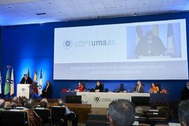 Intervención de Teodomiro López. Apertura del Curso Académico 2024/2025 de la Universidad de Málaga. Paraninfo. Septiembre de 2024