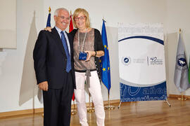 Homenaje al personal que cumple 25 años al servicio de la Universidad de Málaga y al personal jubilado. Paraninfo. Julio de 2013