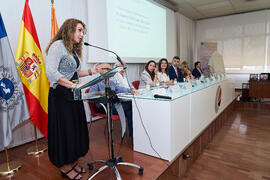 Intervención de Macarena Parrado. Presentación del Retrato de Honor de D. Eugenio José Luque Domínguez. Facultad de Ciencias Económicas y Empresariales. Junio de 2025