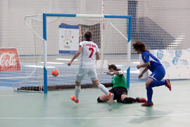 Partido Costa Rica contra China Taipéi. 14º Campeonato del Mundo Universitario de Fútbol Sala 2014 (FUTSAL). Antequera. Julio de 2014