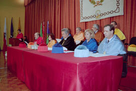 Investidura como Doctor "Honoris Causa" de D. Eduardo García de Enterría por la Universidad de Málaga. Paraninfo. Abril de 1999