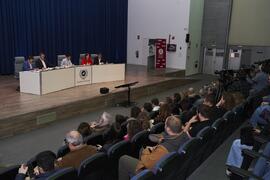 Debate electoral entre los candidatos a Rector de la Universidad de Málaga. Escuela Técnica Superior de Ingeniería Informática y Telecomunicaciones. Noviembre de 2023