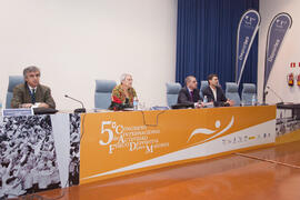 Congreso de deporte del 5º Congreso Internacional de actividad físico-deportiva para mayores de la Universidad de Málaga en la E.T.S.I . Marzo de 2013
