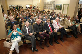 Asistentes al acto conmemoración del 50 Aniversario de la Facultad de Económicas. Facultad de Ciencias Económicas y Empresariales. Octubre de 2015