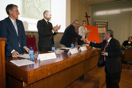 Acto conmemorativo del 50 Aniversario de la Facultad de Económicas. Facultad de Ciencias Económicas y Empresariales. Octubre de 2015