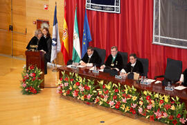 Imposición de la Medalla de Oro de la Universidad de Málaga a D. Ángel Gabilondo Pujol. Facultad de Derecho. Junio de 2011