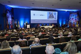 Intervención de Teodomiro López. Apertura del Curso Académico 2024/2025 de la Universidad de Málaga. Paraninfo. Septiembre de 2024