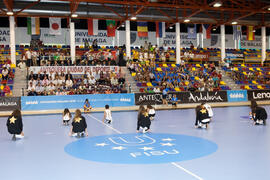 Número de baile. Ceremonia de apertura del Campeonato del Mundo Universitario de Balonmano. Antequera. Junio de 2016