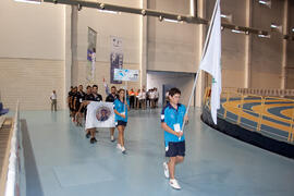 Ceremonia de apertura del IX Campeonato de Europa Universitario de Fútbol Sala. Antequera. Julio de 2013