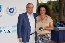 Homenaje al personal jubilado o que cumple 25 años de servicio en la Universidad de Málaga. Jardín Botánico. Junio de 2022