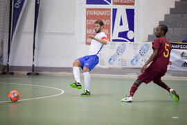 Partido Portugal contra Georgia. 14º Campeonato del Mundo Universitario de Fútbol Sala 2014 (FUTSAL). Antequera. Julio de 2014