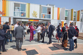 Inauguración del Jardín Botánico de la Universidad de Málaga. Campus de Teatinos. Abril de 2009