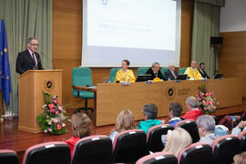 Investidura como Doctor "Honoris Causa" de Edmund Neugebauer por la Facultad de Medicina de la Universidad de Málaga. Edificio del Rectorado. Noviembre de 2016