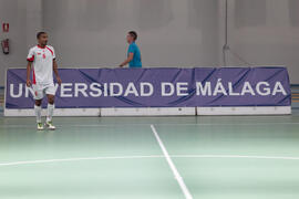 Partido Omán contra Bielorrusia. 14º Campeonato del Mundo Universitario de Fútbol Sala 2014 (FUTSAL). Antequera. Julio de 2014
