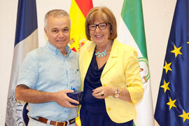 Homenaje al personal que cumple 25 años al servicio de la Universidad de Málaga y personal jubilado. Paraninfo. Julio de 2014