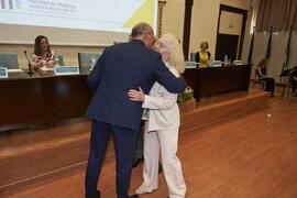 Reconocimiento a personal jubilado. Celebración del 50 Aniversario de la Facultad de Medicina de la Universidad de Málaga. Facultad de Medicina. Octubre de 2022