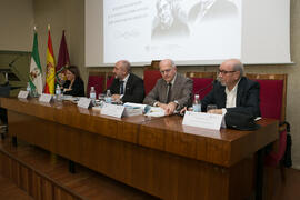 Presentación del libro "Recordando a 3 maestros". Facultad de Ciencias Económicas y Empresariales. Noviembre de 2018