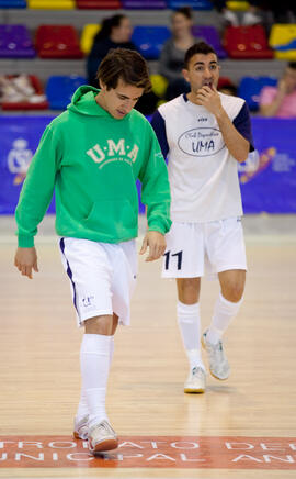 Partido de fútbol sala. Fases Finales de los Campeonatos de España Universitarios. Antequera. Abril de 2012