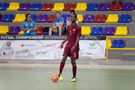 Partido Tailandia contra Portugal. 14º Campeonato del Mundo Universitario de Fútbol Sala 2014 (FUTSAL). Antequera. Julio de 2014