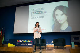 "Dialogando" con Marta Flich. Paraninfo. Noviembre de 2017