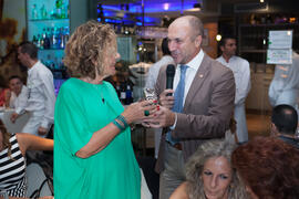 Cena Homenaje a profesores y PAS jubilados de la Facultad de Económicas. Restaurante El Palmeral. Septiembre de 2015
