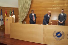 Toma de posesión de Pedro Cañada Rudner como nuevo Director de Infraestructuras de Apoyo a la Investigación de la Universidad de Málaga. Edificio del Rectorado. Abril de 2024