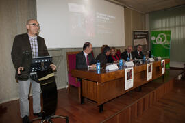 José Juan Benítez Rochel en la inauguración de las IX Jornadas Andaluzas de Enseñanza de Economía. Facultad de Ciencias Económicas y Empresariales. Febrero de 2016
