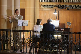 Concierto de flauta travesera y órgano. Iglesia del Sagrado Corazón. Junio de 2016