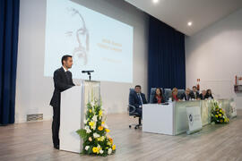 Homenaje en recuerdo del profesor José María Troya. Salón de Actos de la Escuela Técnica Superior de Ingeniería Informática. Octubre de 2016